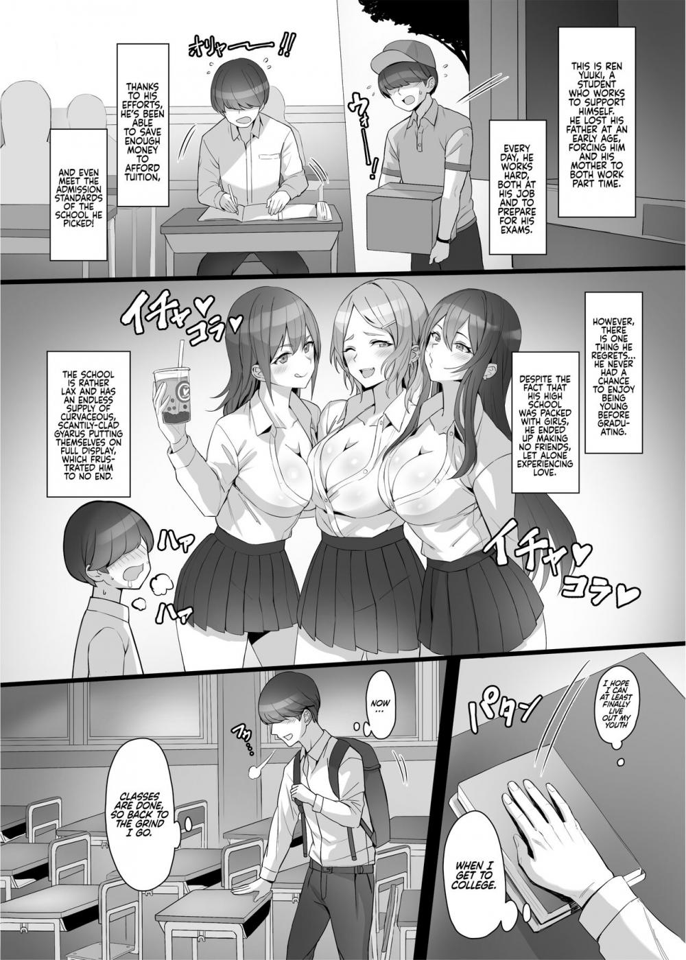 Hentai Manga Comic-I Saved a Gyaru and Now I'm a Normie!?-Read-3